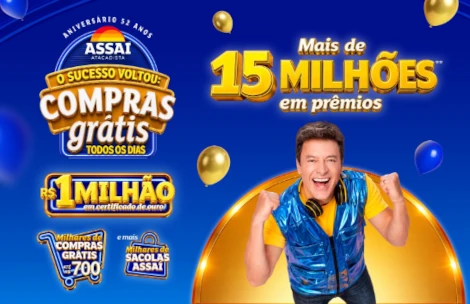 Promoção Aniversário Assaí 52 Anos
