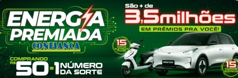 Promoção Energia Premiada Confiança Supermercados
