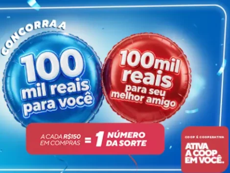 Promoção Aniversário Coop - Quem Ativa, Amigo É