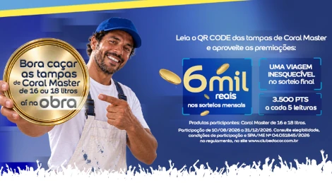 Promoção Prêmio na Lata Clube da Cor Coral