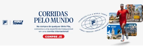 Promoção Fila Corridas pelo Mundo