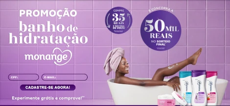 Promoção Monange Banho de Hidratação