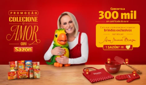 Promoção Colecione Amor com Sazón