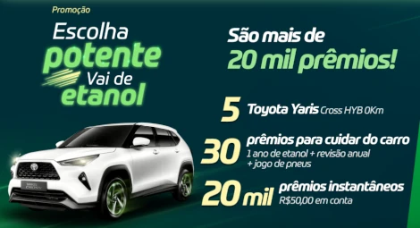 Promoção Escolha Potente, Vai de Etanol